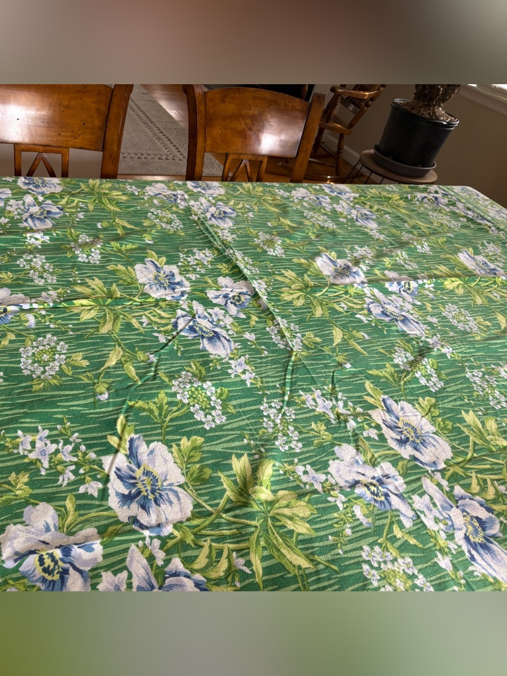 Gorgeous April Cornell Cotton Tablecloth